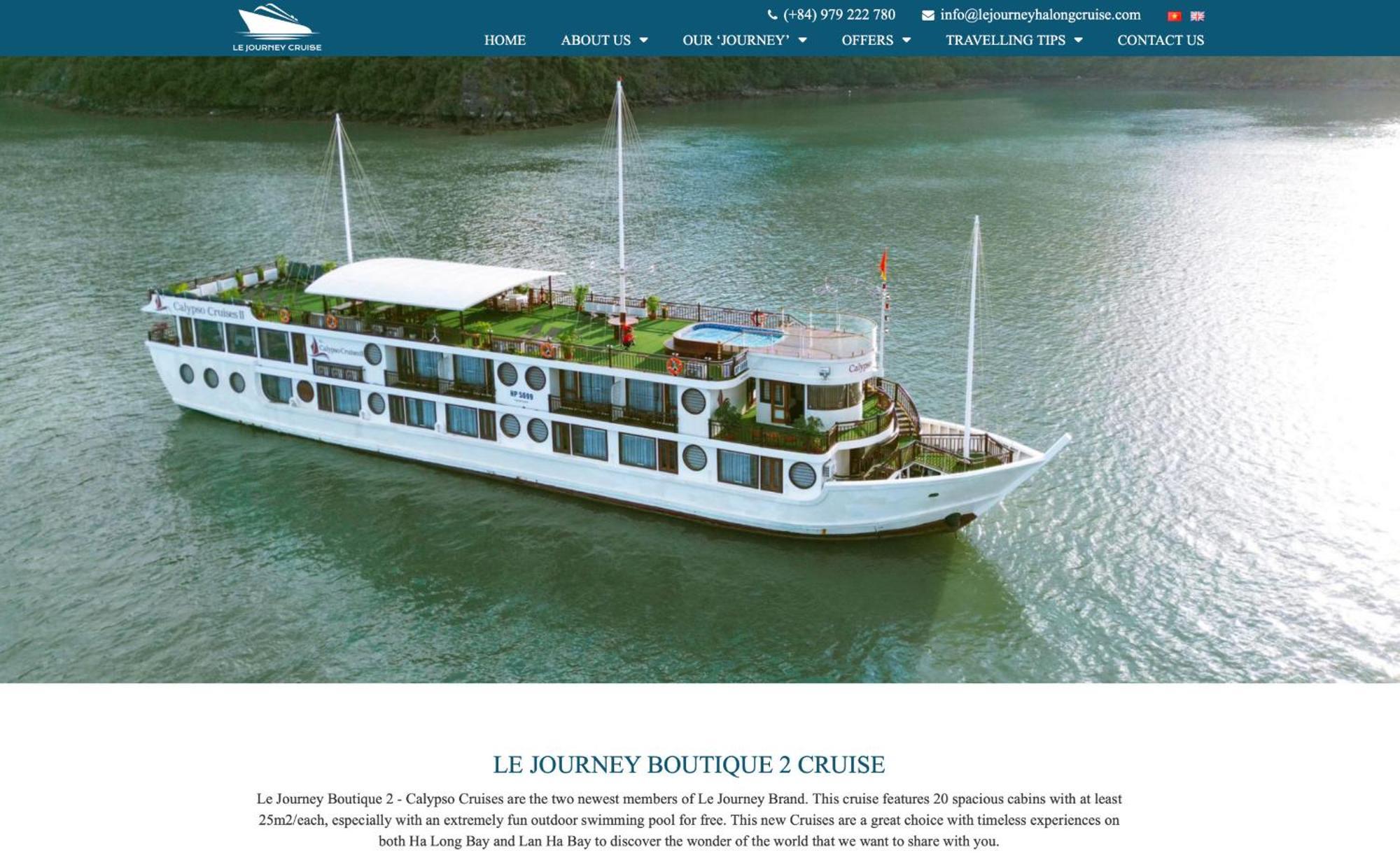 Le Journey Elegance Cruise Hotel Ha Long Exterior foto